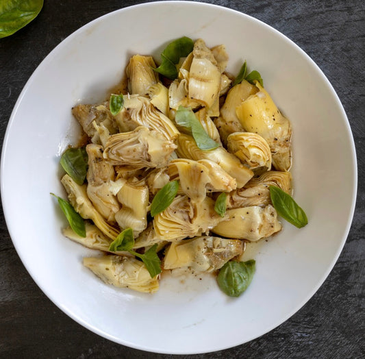 Artichauts assaisonnés