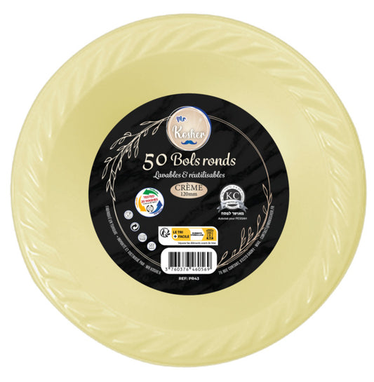 Bol plastique (50 unités)